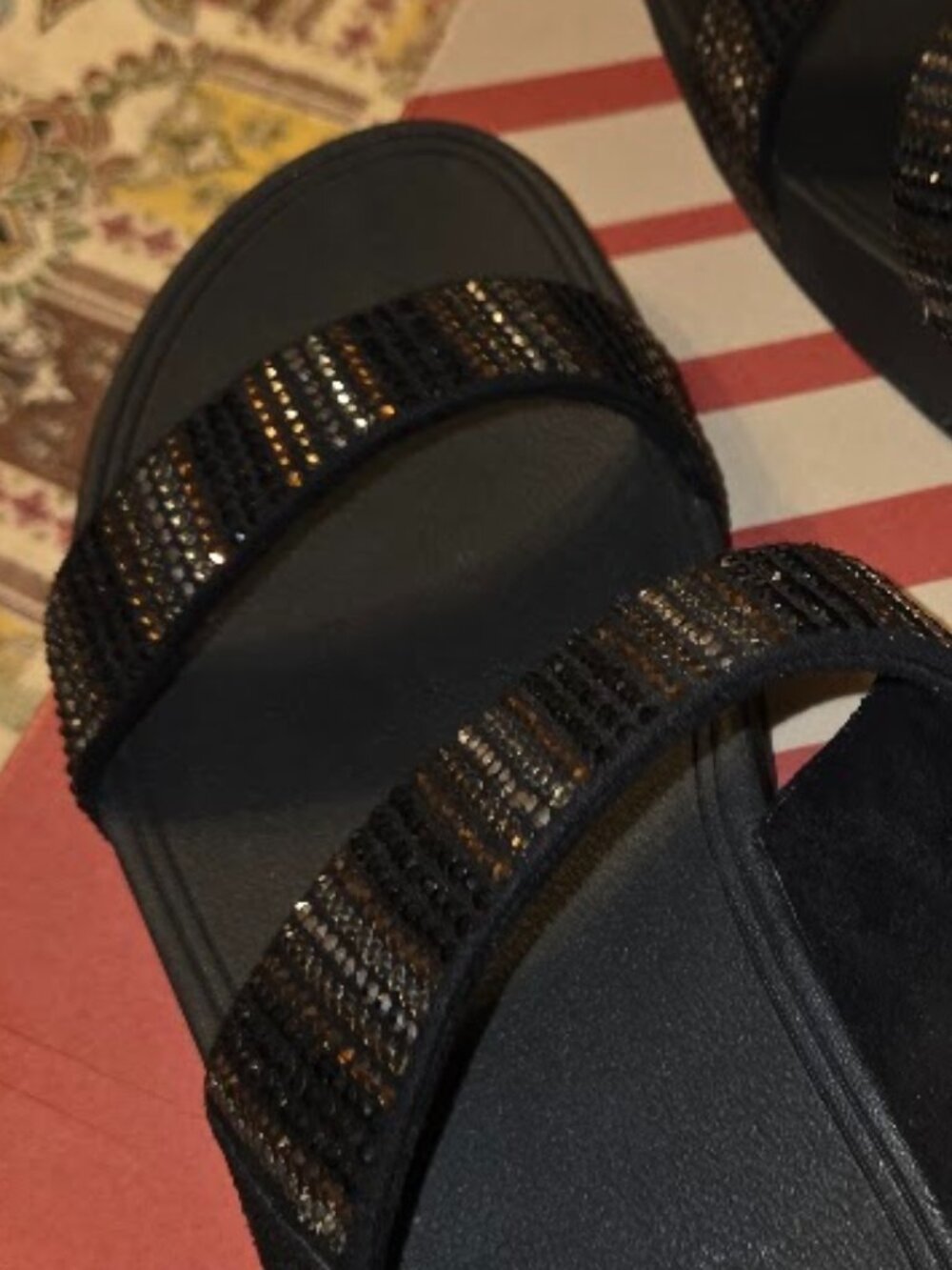 NWT (and Box) FitFlop Flare Strobe Slide